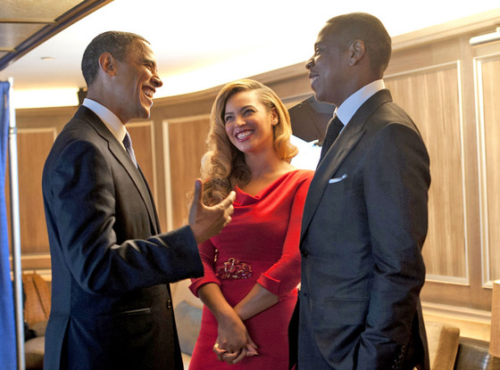 Barack Obama, Jay-Z, Beyonce Barack Obama, Jay-Z, Beyonce